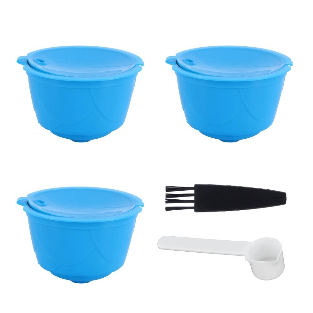 Easy Open Lid Design Coffee Capsule Filter Cup Reusable Coffee Filter Pods  Home Use