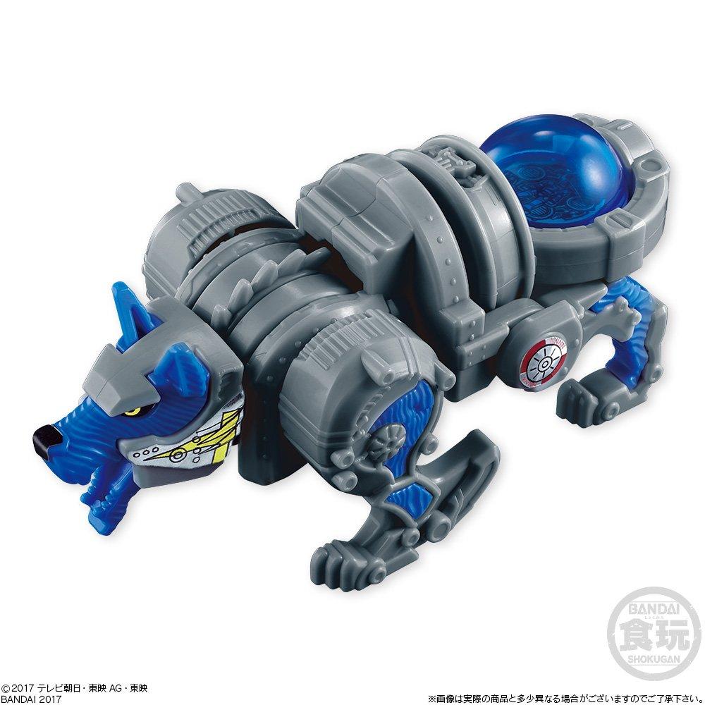 Minipla Kyutama Combined Series 01 Kyureno of 6 X 1 Candy Toys and Refreshing Sweets Sentai (Set Pc) (Uchu Kyuranger)