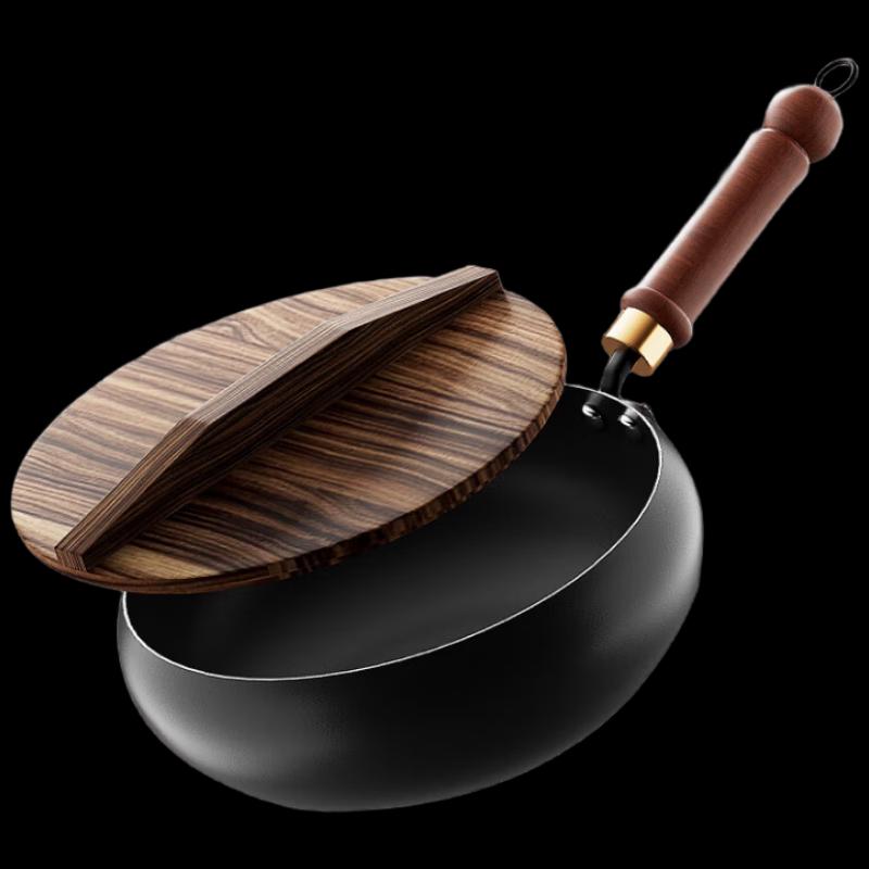 Aibofei Wrought Iron Ceramic Non-Stick Wok