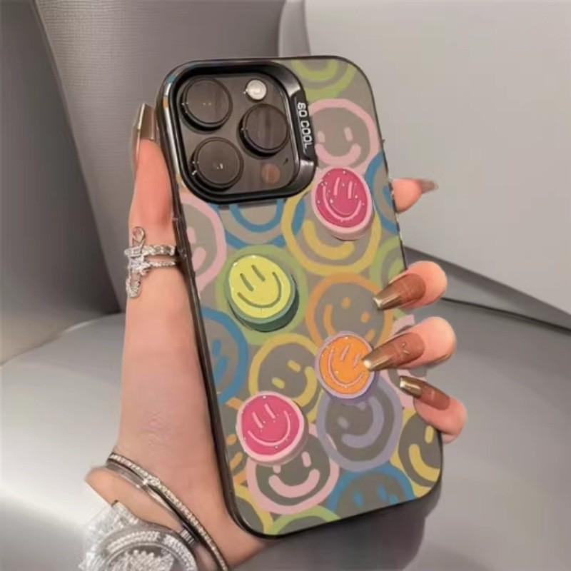 

European & American Style Graffiti iPhone 17 Pro Max Case, Energetic Design, Compatible with iPhone 16/15/14/13 iPhone 13