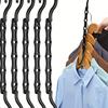 Multifunktions-Kleiderständer, platzsparende Aufbewahrung, Kleiderbügel aus Kunststoff, drehbarer Organizer, Kleiderbügel, 5 Löcher, magischer Kleiderschrank-Organizer