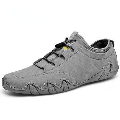 Fashion Men Leather Casual Shoes Luxury Sneakers Fashion Driving Shoes Moccasins Plus Size Dress Shoes Men Loafers Outdoor Footwear