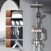 Supercharged Bathroom Bath Shower Mixer Faucet Set Shower Accessories Household Copper Nozzle Set Universal Shower Head System