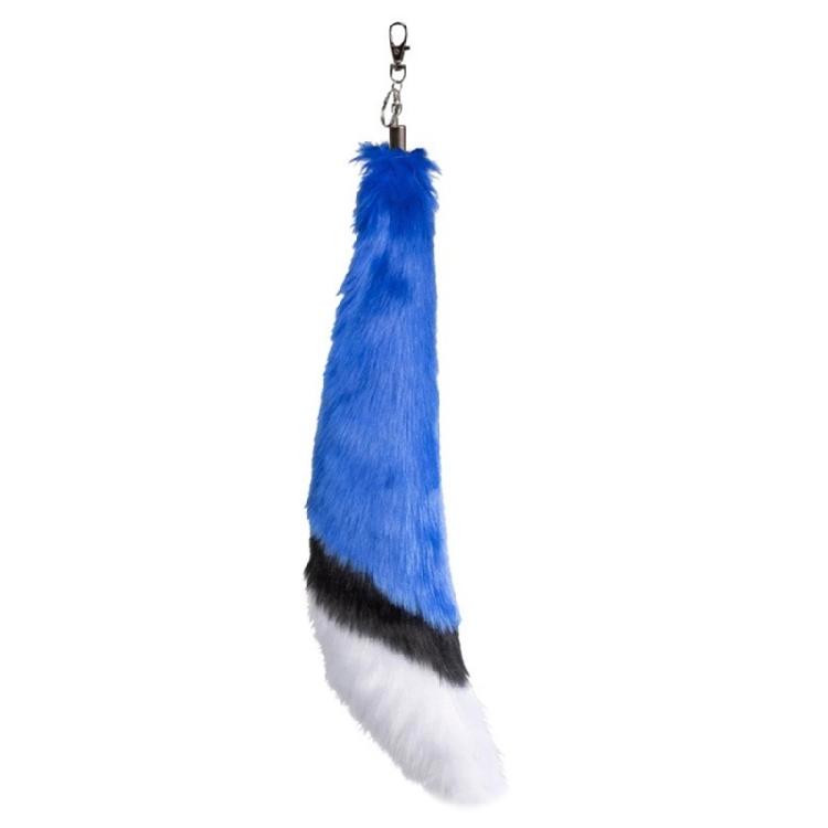 Foxes Tail Keychain Cosplays Toy Foxes Tail Keyring Bag Hangings Pendant Charm