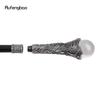 Dragon Claw Hold Glass Transparent Ball Cane Fashion Decorative Walking Stick Gentleman Elegant Cosplay Cane Crosier 94cm