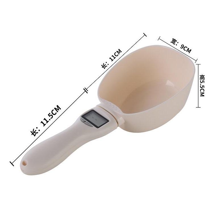 Pet Nutrition Electronic Measuring Spoon: Kitchen Scale for Dog and Cat Food