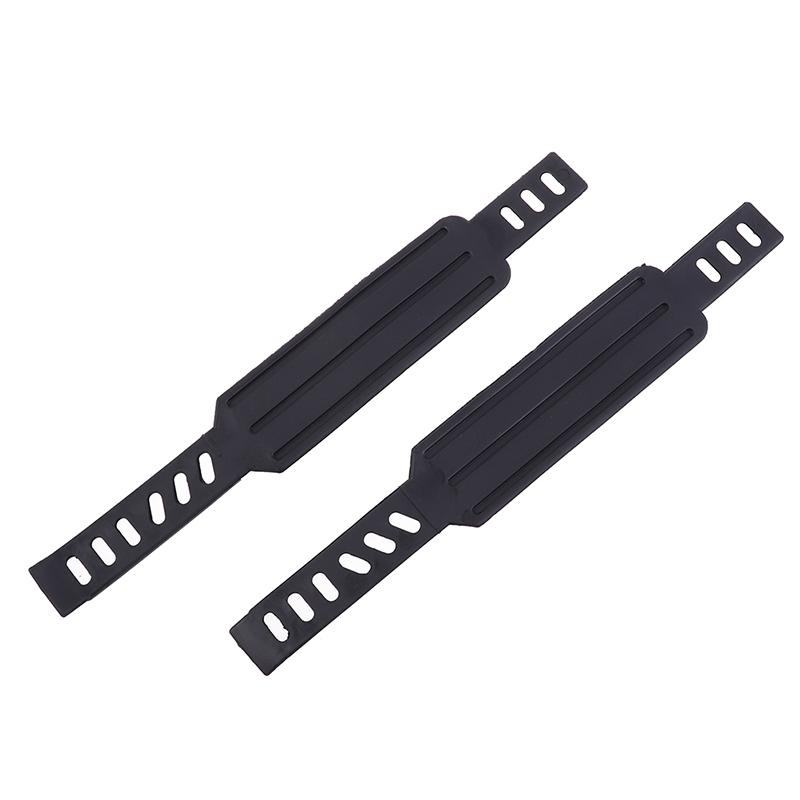 1 par de cintos de bicicleta ergométrica, correias de pedal de bicicleta, acessórios de equipamentos de ginástica