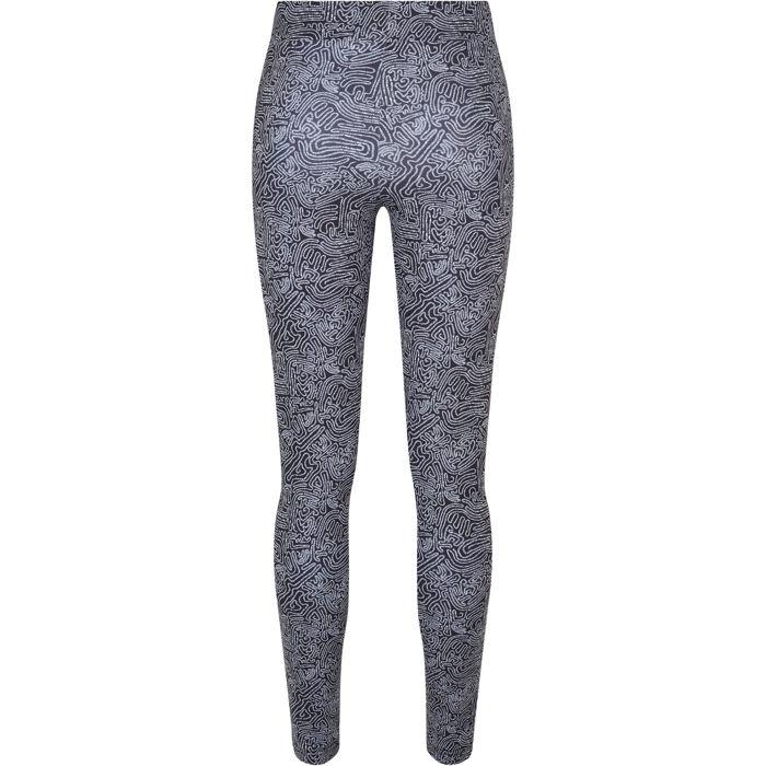 Legging femme - Urban Classics - Tech Mesh AOP - Imprimé fantaisie - Inserts en maille - Confort extensible
