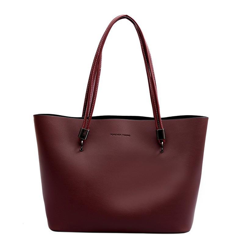 Retro Women s Bag 2025 New Fashionable Large-capacity Foreign-style Tote Lady Handbags