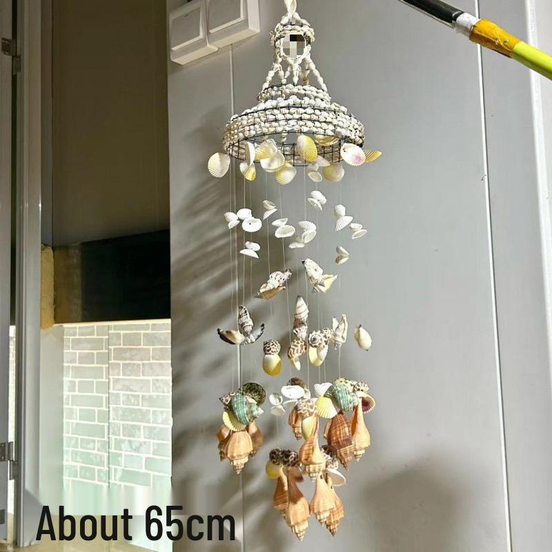 Seashell Ocean-Themed Wind Chime: Creative Hanging Home Decoration Ornament