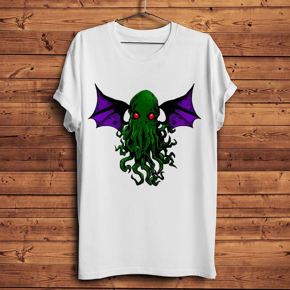 Great Old Ones Cthulhu Imperator Funny Anime TshirtHomme Short Sleeve Casual TeeUnisex Tshirt Streetwear Breathable Print S