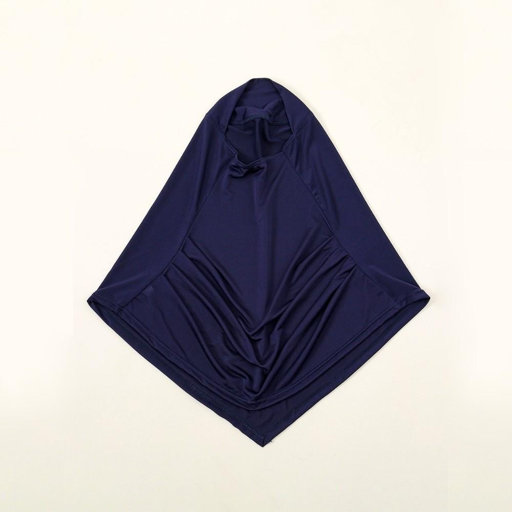 Lightweight Instant Hijab Breathable Full Neck Cover Turban Modest Fashion Sports Headscarf  Women