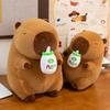 Stuffed Capybara Plush Doll Apron Capybara Fluffty Doll Accompany Toy Capybara Plush Toy  Christmas