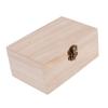 Box 1 Stück/3 Stück Schlichtes Holz Aufklappbar Aufbewahrung Haushalt