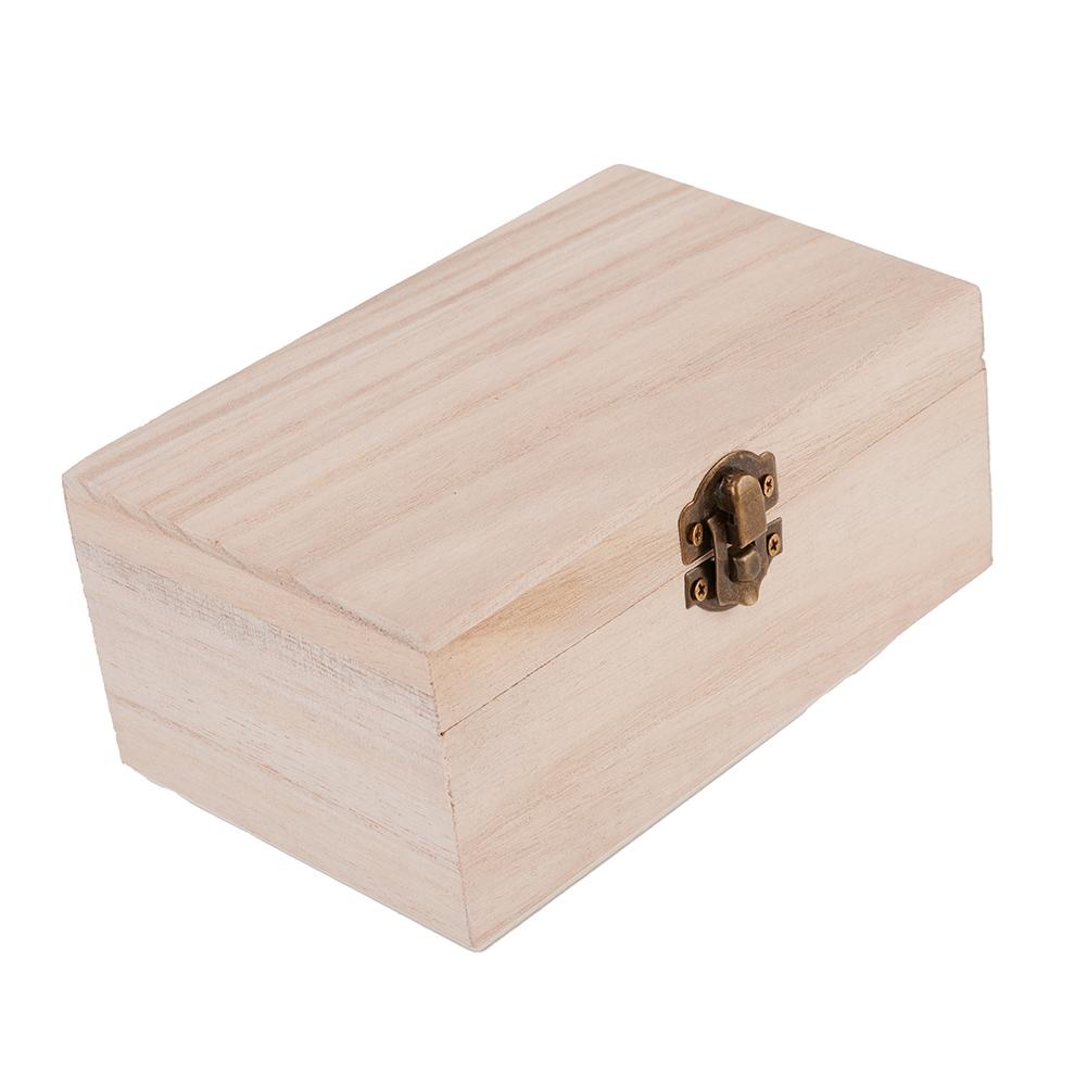 Box 1 Stück/3 Stück Schlichtes Holz Aufklappbar Aufbewahrung Haushalt