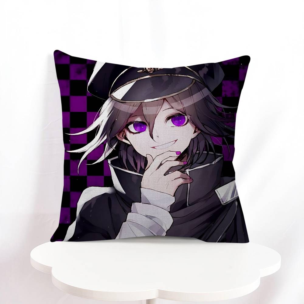 Kokichi Oma Office Cushion Pillowcase Car Cushion Cover45X45CM Lumbar Pillowcase Sofa Pillowcover