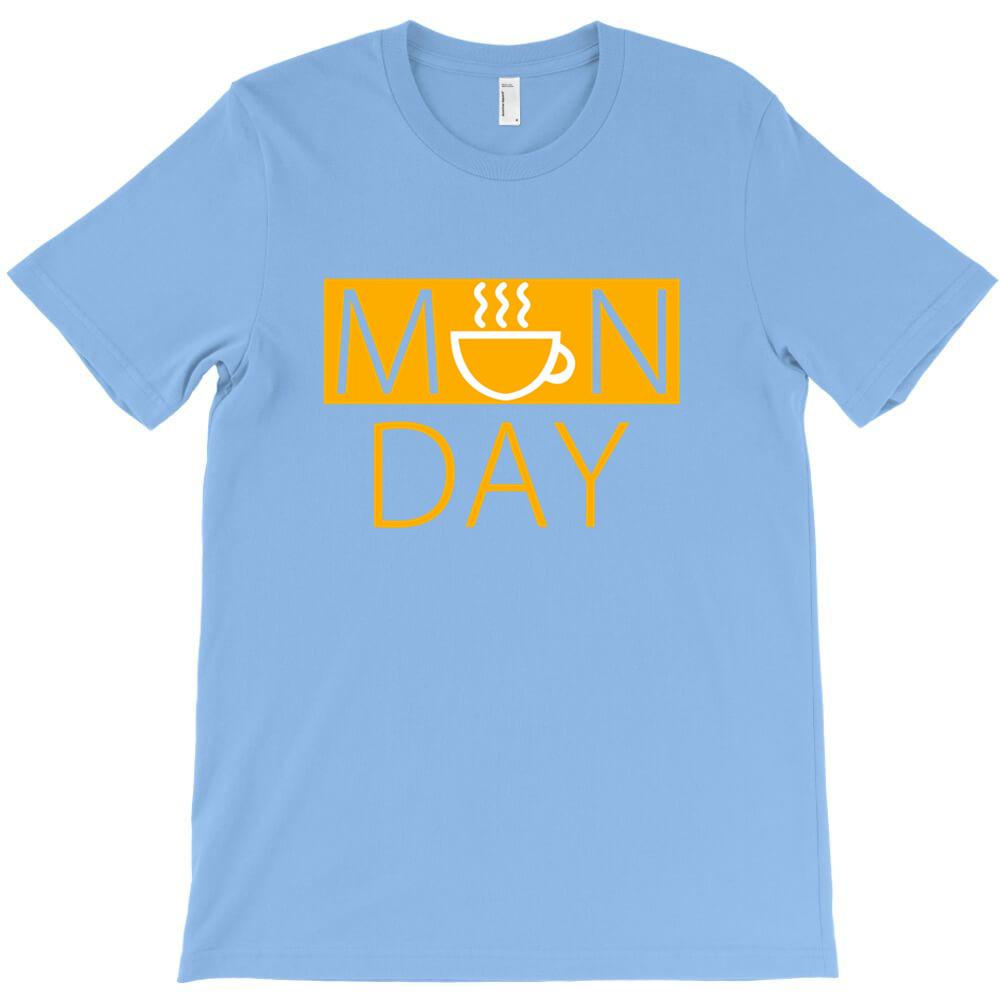 Monday Coffee T Shirt White T Shirt The Men S Crewneck Streetwear T Shirt Clothes