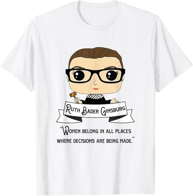 

Cute RBG Ruth Bader Ginsburg - Be independent T-Shirt M