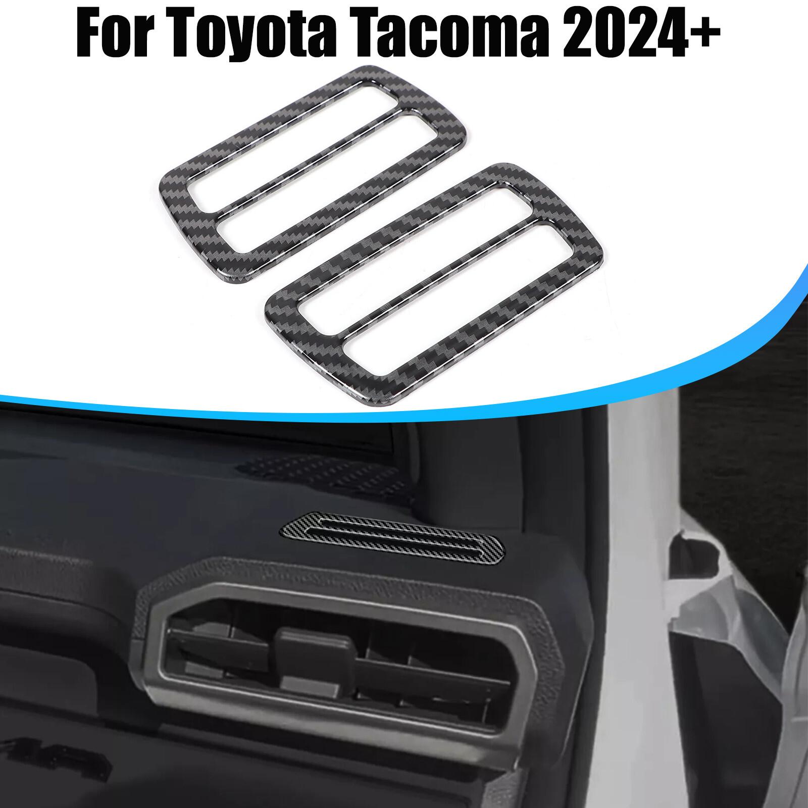 ABS Карбоновая отделка бокового воздуховода на приборной панели для Toyota Tacoma 2024+