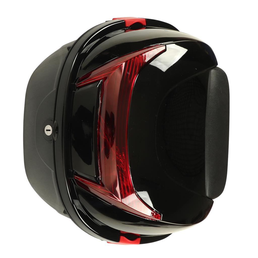 Motorcycle Rear Box Motorcycle Rear Top Box Motorbike Tail Trunk Storage Case Waterproof Lockable For Autocycle Motorcycle Case