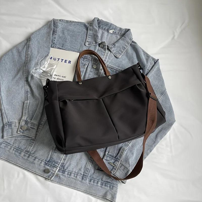 

Fashion Women s Bag Large Capacity Tote Shoulder Bag Nylon Simple Tote Bag Crossbody Laptop Bag Commuting