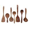Wooden Cooking Utensils Cooking Spatulas Soup Ladles And Rice Spoons Nonstick Kitchen Tools for Comfortable Grip And Easy Cleaning