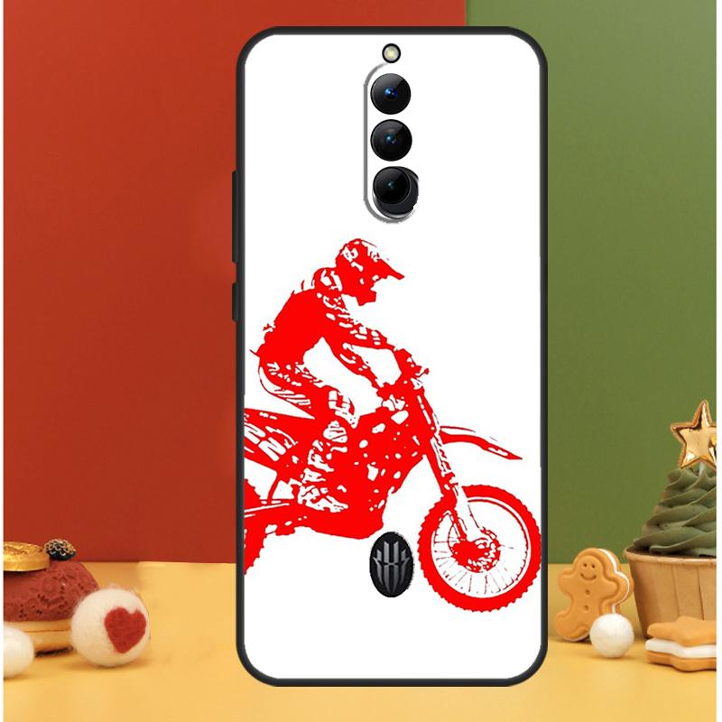 Freestyle Motocross Sport Case For ZTE Nubia Red Magic 9 Pro Plus 8 8S Pro Plus RedMagic 6 7 6S 7S Pro 6R 5S 5G Cover