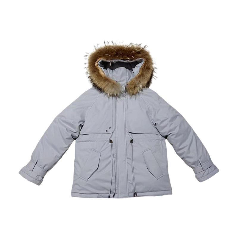 

Women s new winter fashion spot fleece thickened cotton-padded jacket foreign gas cotton-padded jacket tooling jacket XXL