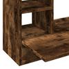 Wall Mounted Desk In Smoked Oak Finish 105 X 48 X 75 Cm Particleboard