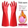 Xingelang Fleece-Lined Anti-Slip Kitchen Gloves