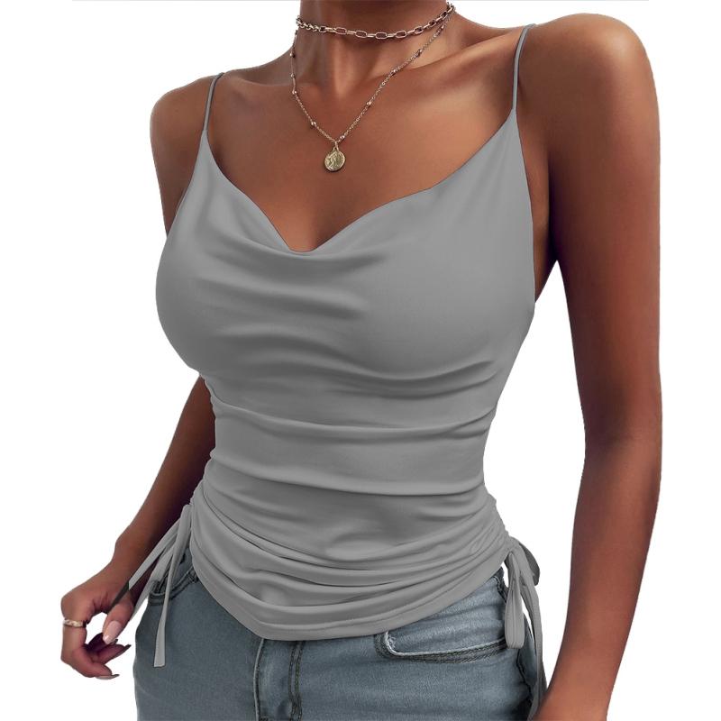 Women Solid Color Camisole