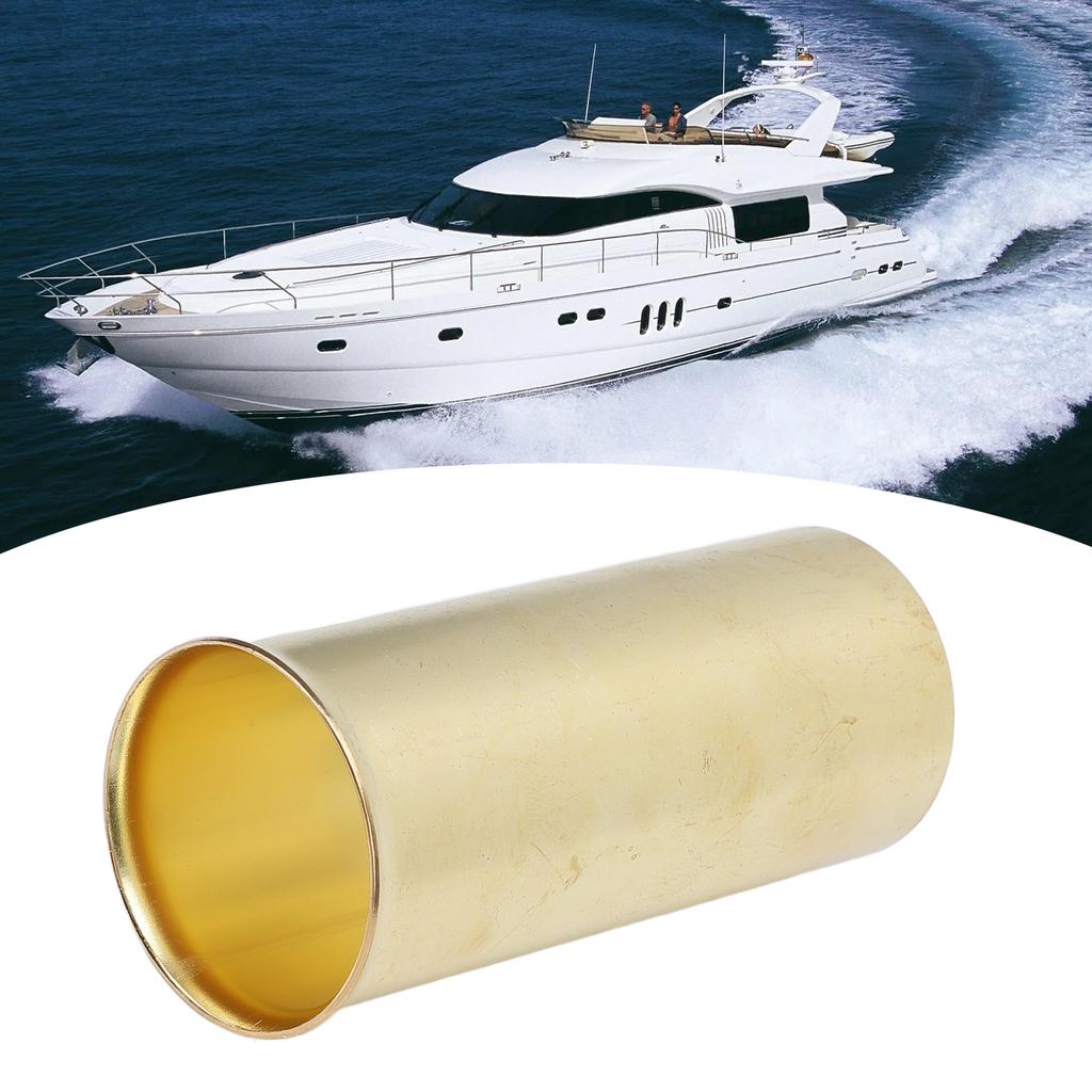 Drain Tube Plug Reinforced Brass Rustproof High Strength Transom Drain Tube for  well Livewell Installation
