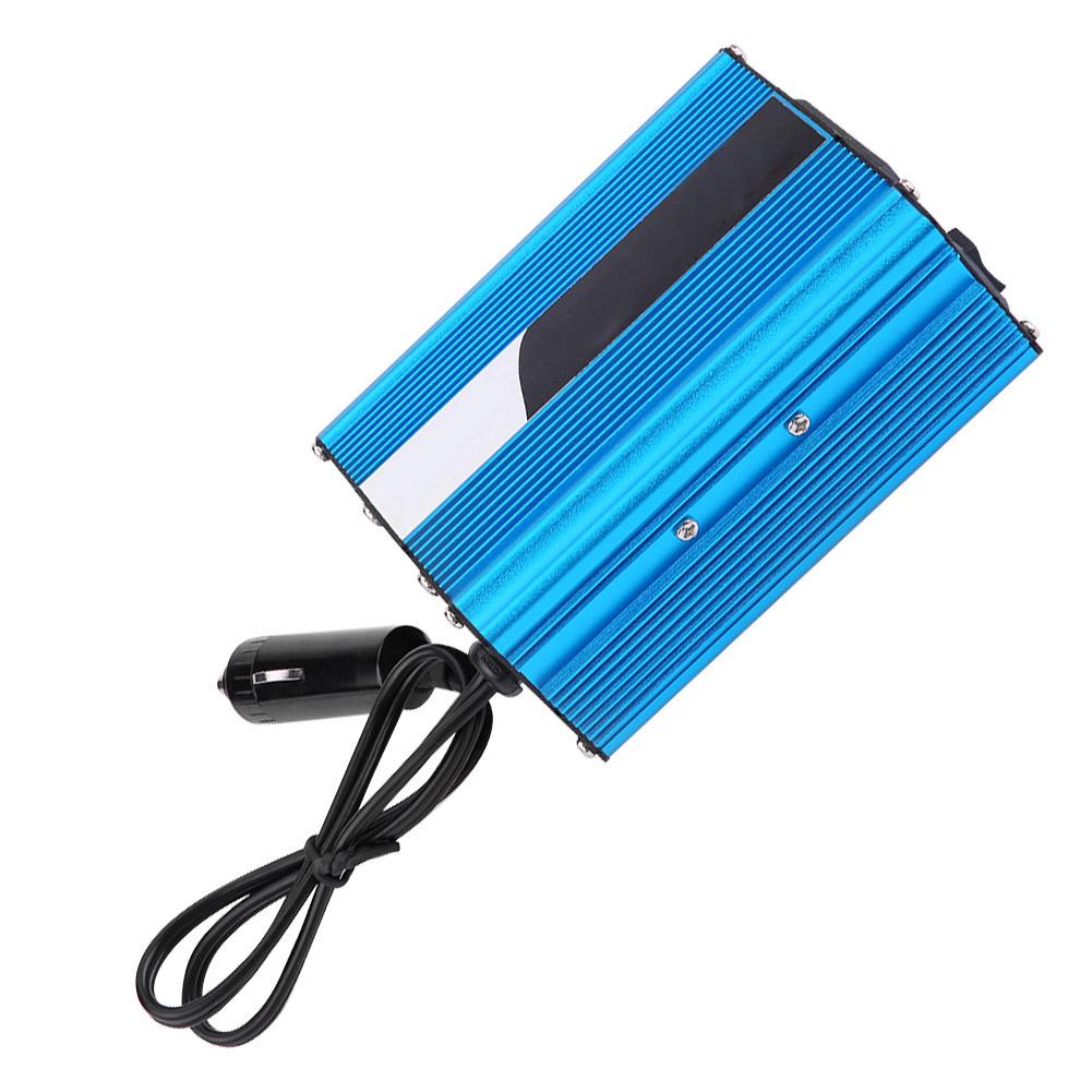 500W DC 12V to AC 220V‑240V Peak 600W Car Power Inverter Converter Dual USB Charger Adapter