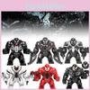 Carnage Riot Venom Assembling Building Blocks Toy Model Gift Tabletop Decoration