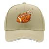 Thanksgiving Football Feast Mascot G Sandwich Baseball Cap Sun Cap Outdoor Workouts Hat