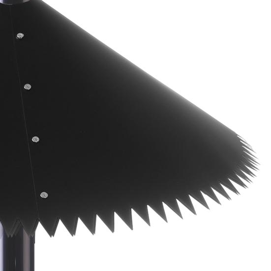 Squirrel Baffle for Birds Feeder Pole 19-inch Squirrel Barrier with Spiked Edges Outside Pole Mount Stopper Protects Feeders from Squirrels