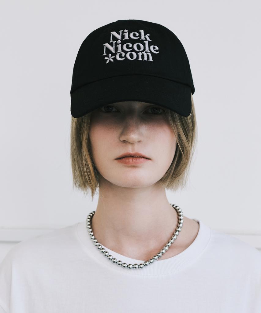 Nigaennikol Nn Dotcom Signature Ball Cap_Black Gray