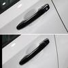 For 2018     Honda Accord Door Handle Covers Overlay GLOSS BLACK