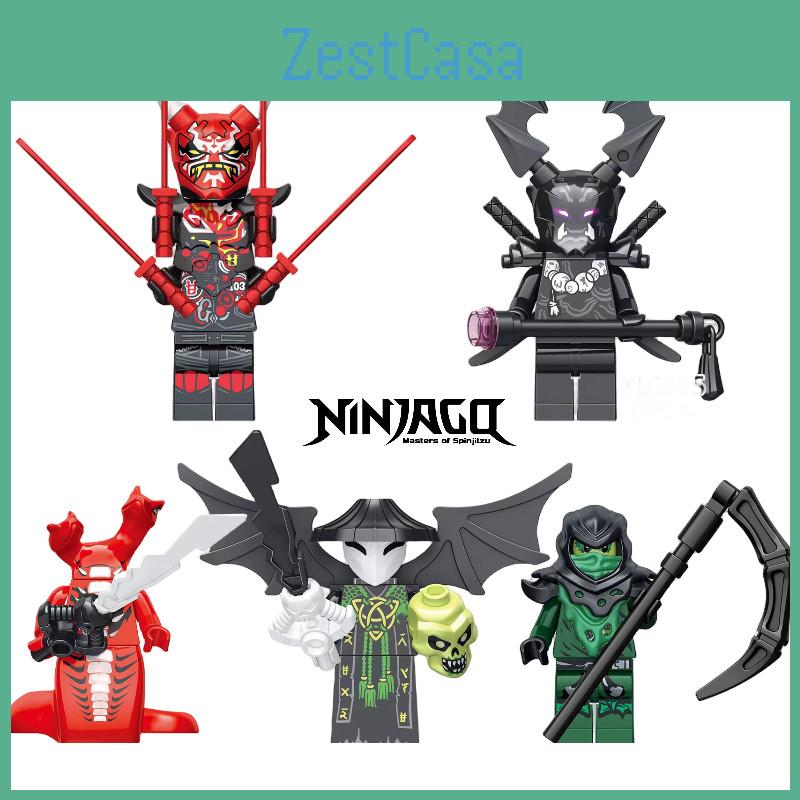 Xl0001-0005 Compatible Phantom Series Ninja Building Block Toy Diy Abs Plastic Small Granule Export