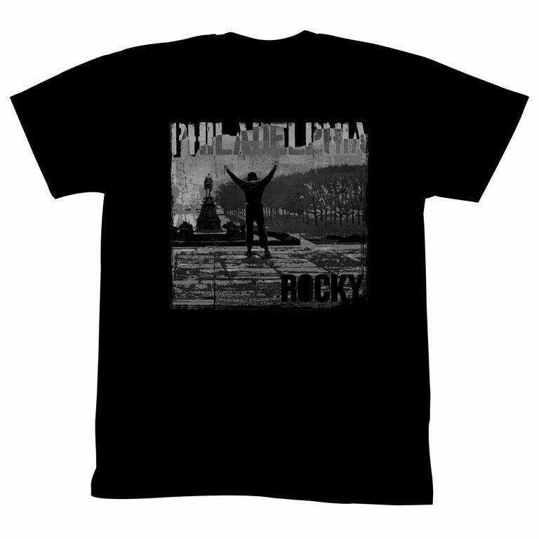 

Rocky Philadelphia Black T-Shirt L