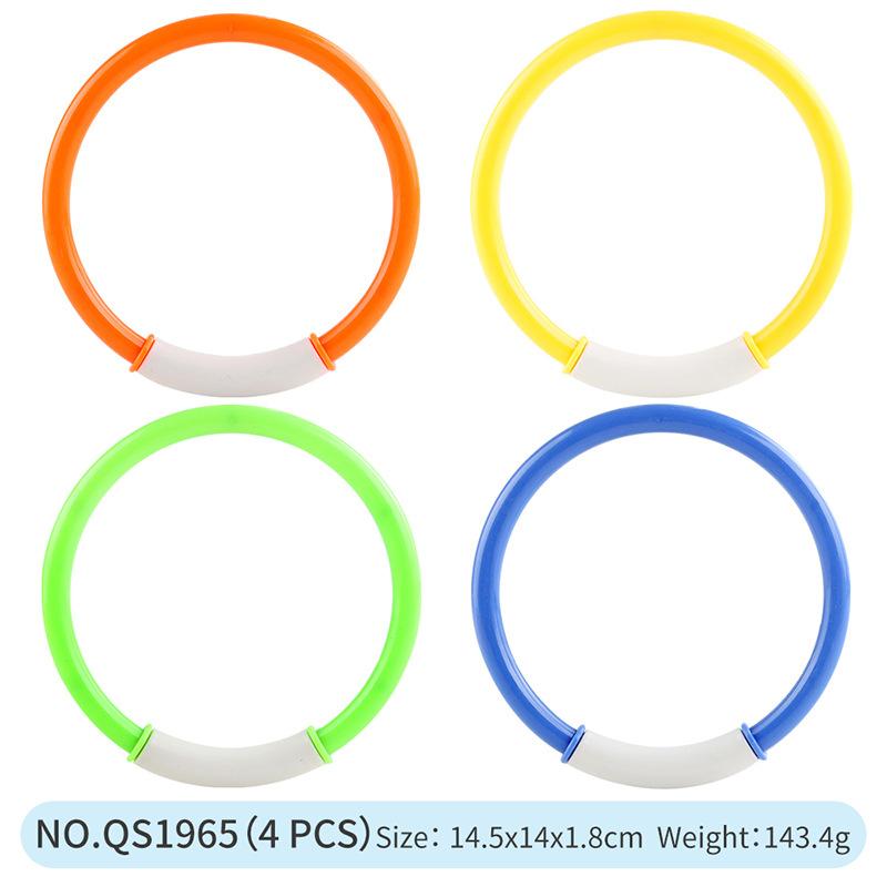 

Splash Diving Toys Children S Swimming Pool Treasure Hunting Diamond Diving Torpedo Water Ring Set Toys