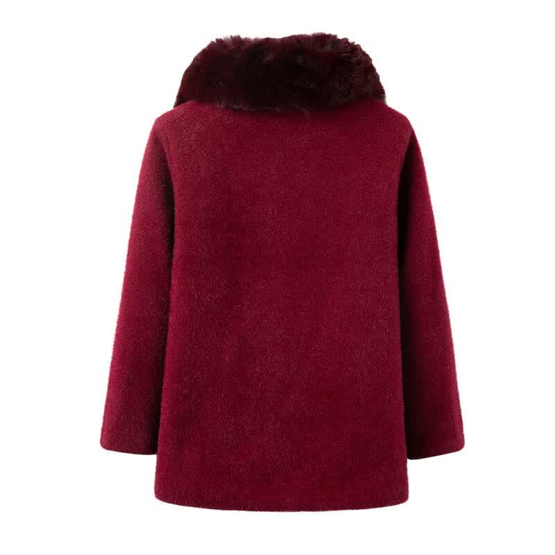 Elderly Women's Autumn/Winter Thickened Warm Coat