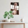 2D Girl Metal Wall Art Retro Aluminum Sign Home Garage Decor Cafe Unique Gift