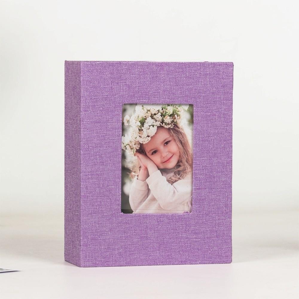 Cloth Cover Scrapbook Album Laminated Photo Storage Slip-in Picture Albums  Baby Growth Record