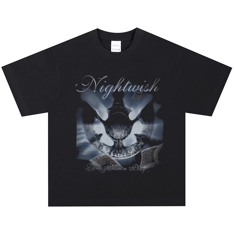 Nightwish T-Shirt, Soft Fabric Casual Daily Wear L