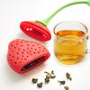 Silicone Strawberry Tea Infuser Teapot Tool Teabag Kettle Loose Tea Leaf Strainer Ball Holder Herbal Spice Filter Kitchen Tools