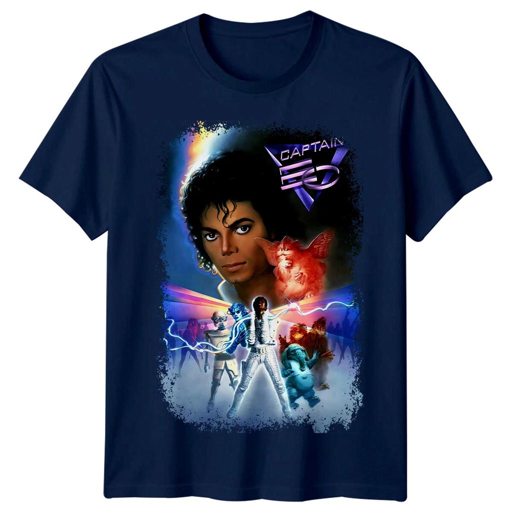 Captain EO (1986) Movie Poster Inspired T-Shirt Retro 80s Tee Unisex  Streetwear Graphic T Shirts