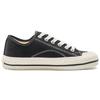 MLB Playball Origin Comfortable Versatile Non-Slip Wear-Resistant Low-Top Canvas Shoes Unisex Sneaker Black 3ACVVA11N-50BKS