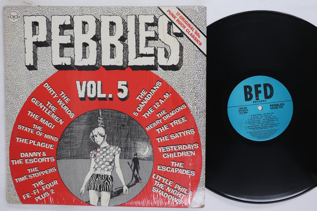 LP Record VARIOUS  Pebbles Vol. 5 BFD5022 BFD 1980 US Rock Used