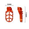 Orange Aluminum Alloy Footpegs for 450SX-F EXC XC-G 2003-2015 Motorcycle Accessories